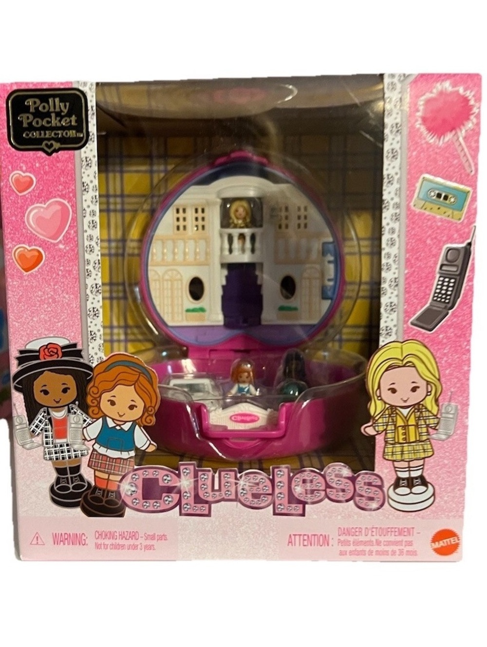 Clueless 30th Anniversary Polly Pocket Compact from Mattel New and Sealed